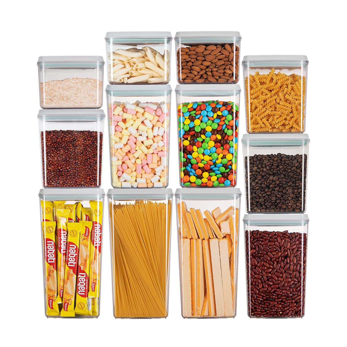 Ankou Food Storage Containers with Lids Pop Airtight