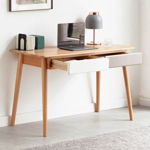 100% Solid Beech Wood Desk