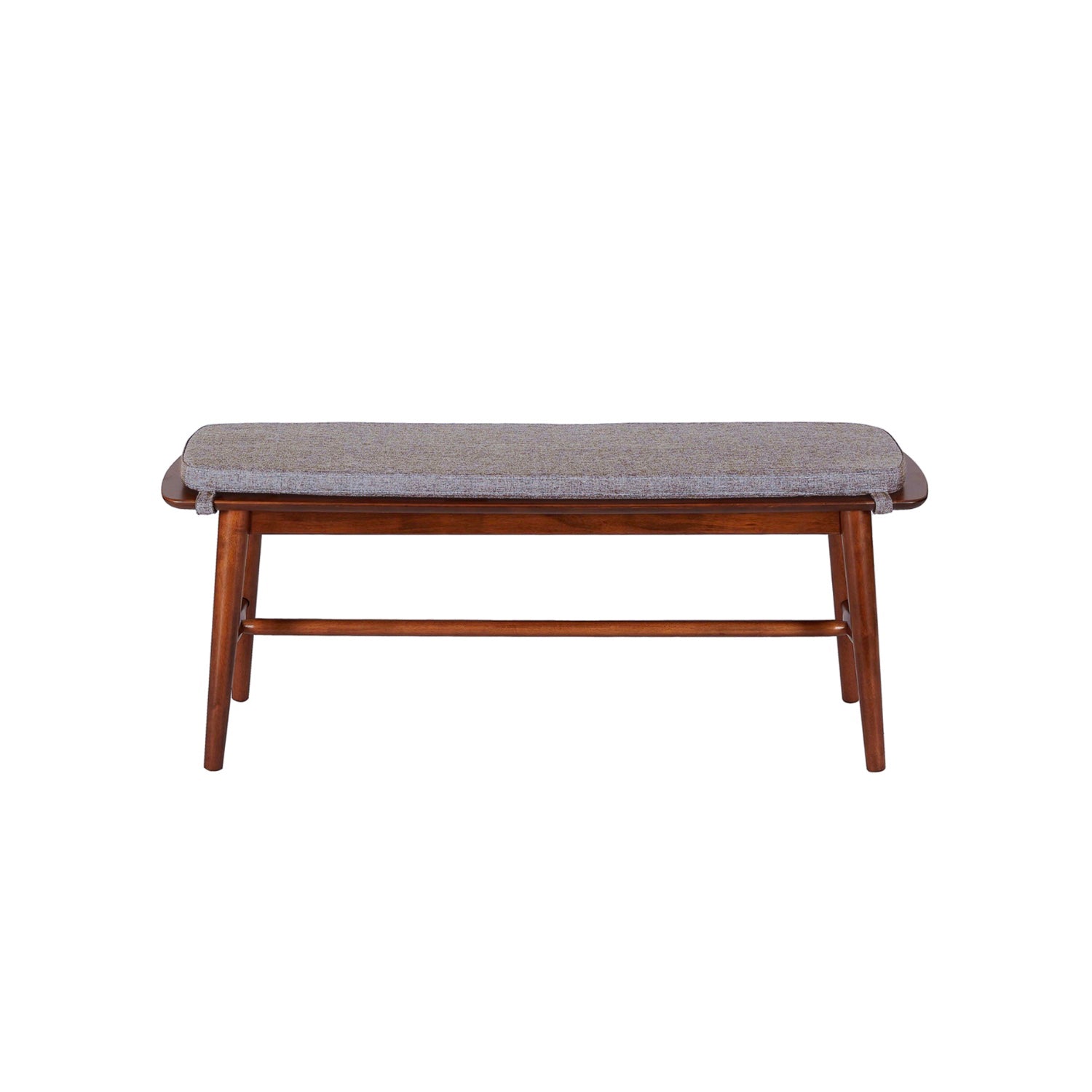 MacLuu Mid Century Modern Solid Wood Bench