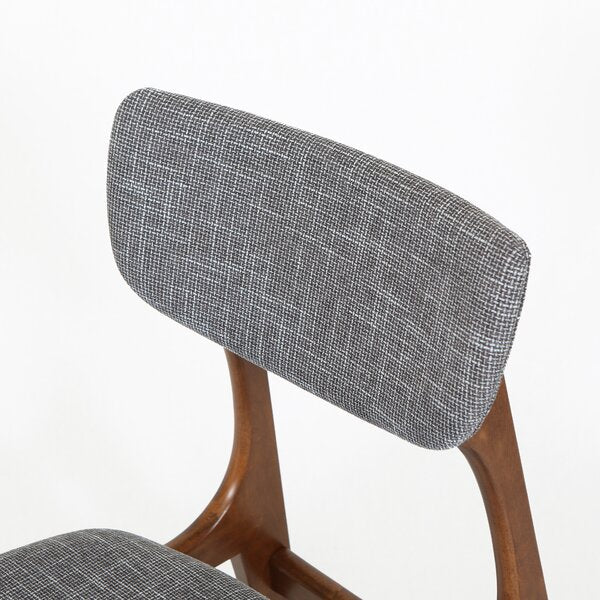 MacLuu 2PCS Side Chair in Walnut