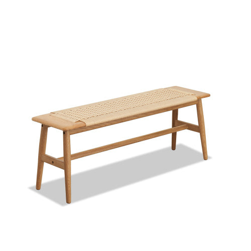 Design Natural Oak Wood Dining Bench