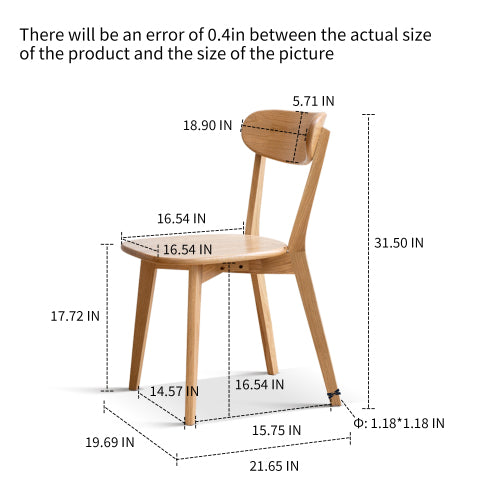 FAS Grade Oak Dining Chair