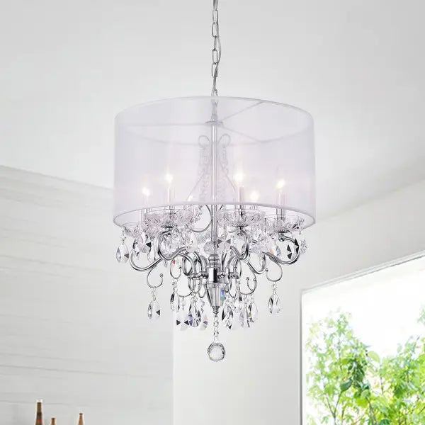 6-Light Candle Style Chandelier