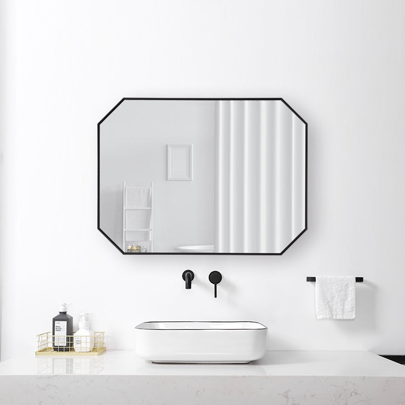 MacLuu Octagon Aluminum Wall Mirror