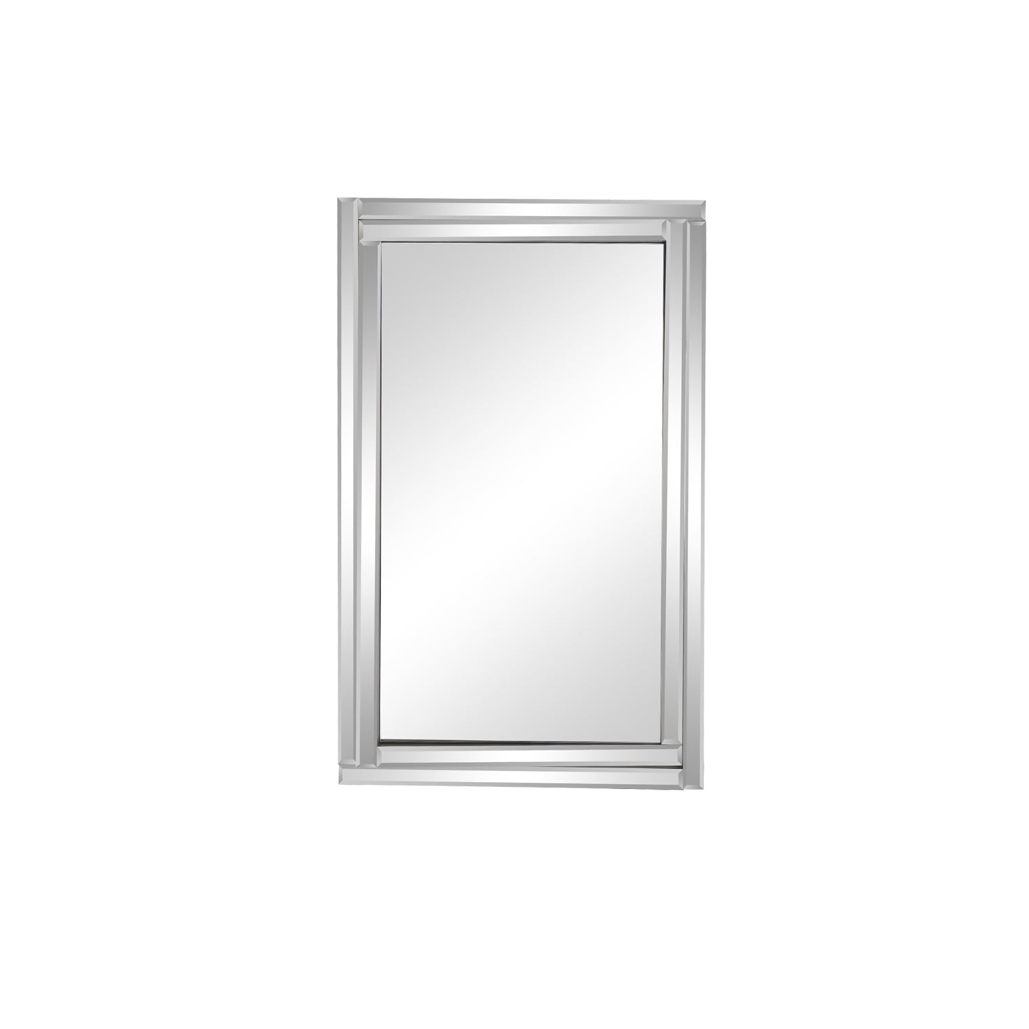 MacLuu Rectangle Beveled Edge Wall Mirror