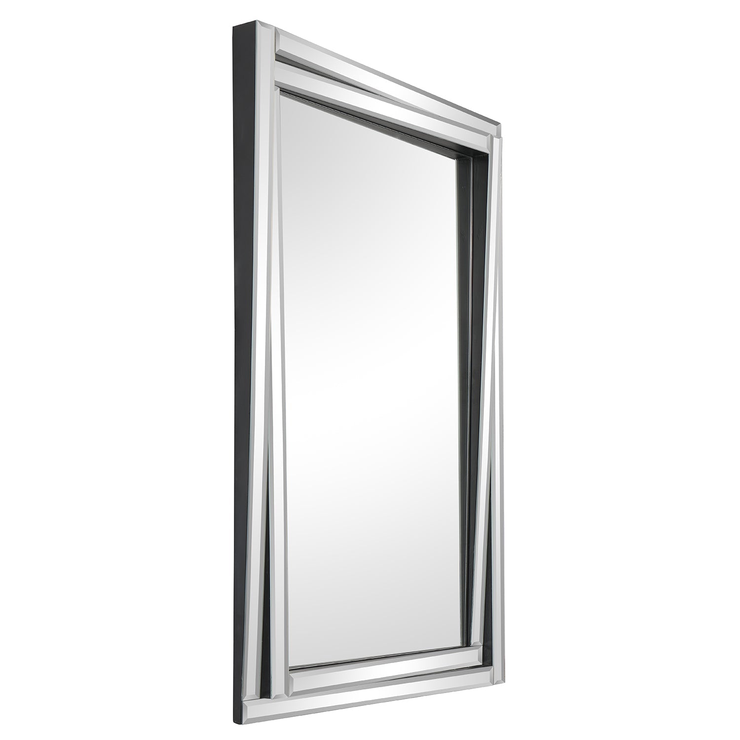 MacLuu Rectangle Beveled Edge Wall Mirror