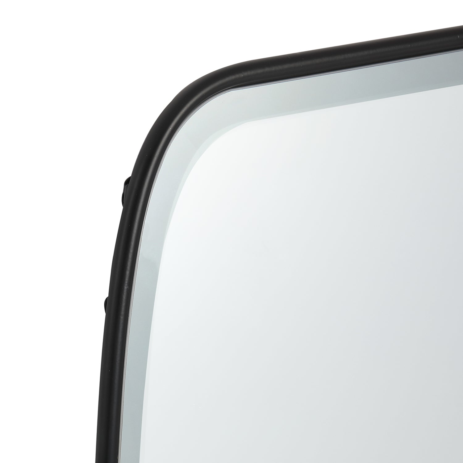 MacLuu 36 Inch Oval Angled Beveled Wall Mirror