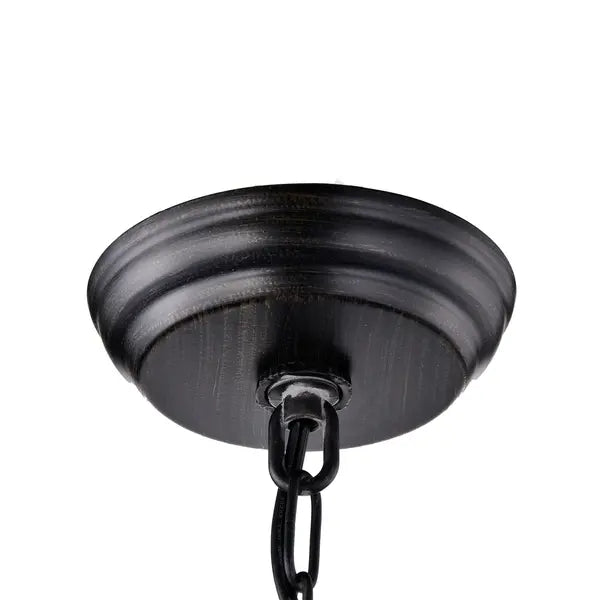 2-Tier 8-Light Drum Chandelier