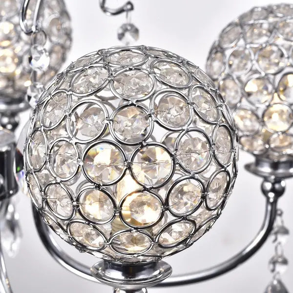 5-Light Shaded Chandelier