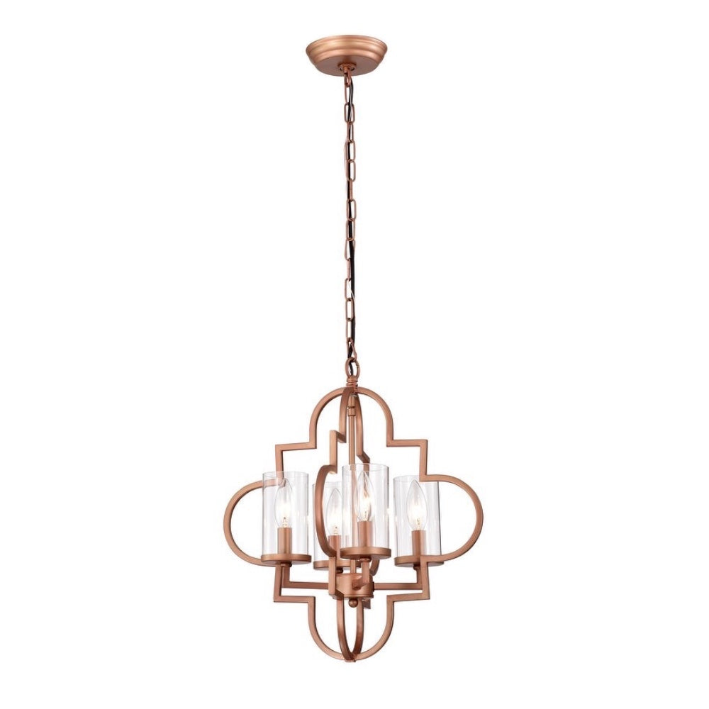 4-Light Globe Chandelier