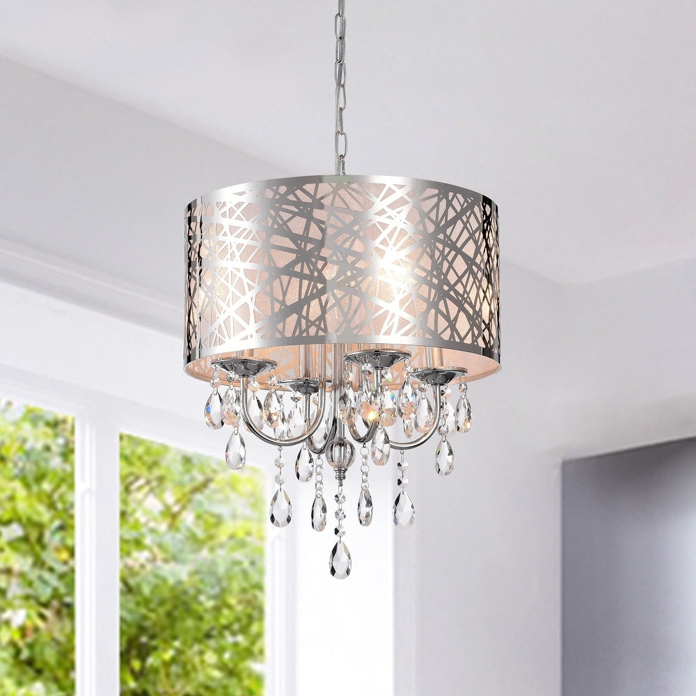 4-Light Drum Chandelier