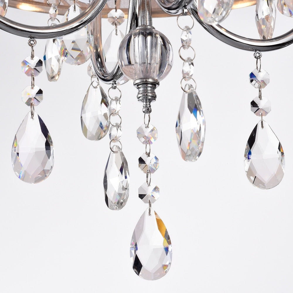 4-Light Drum Chandelier