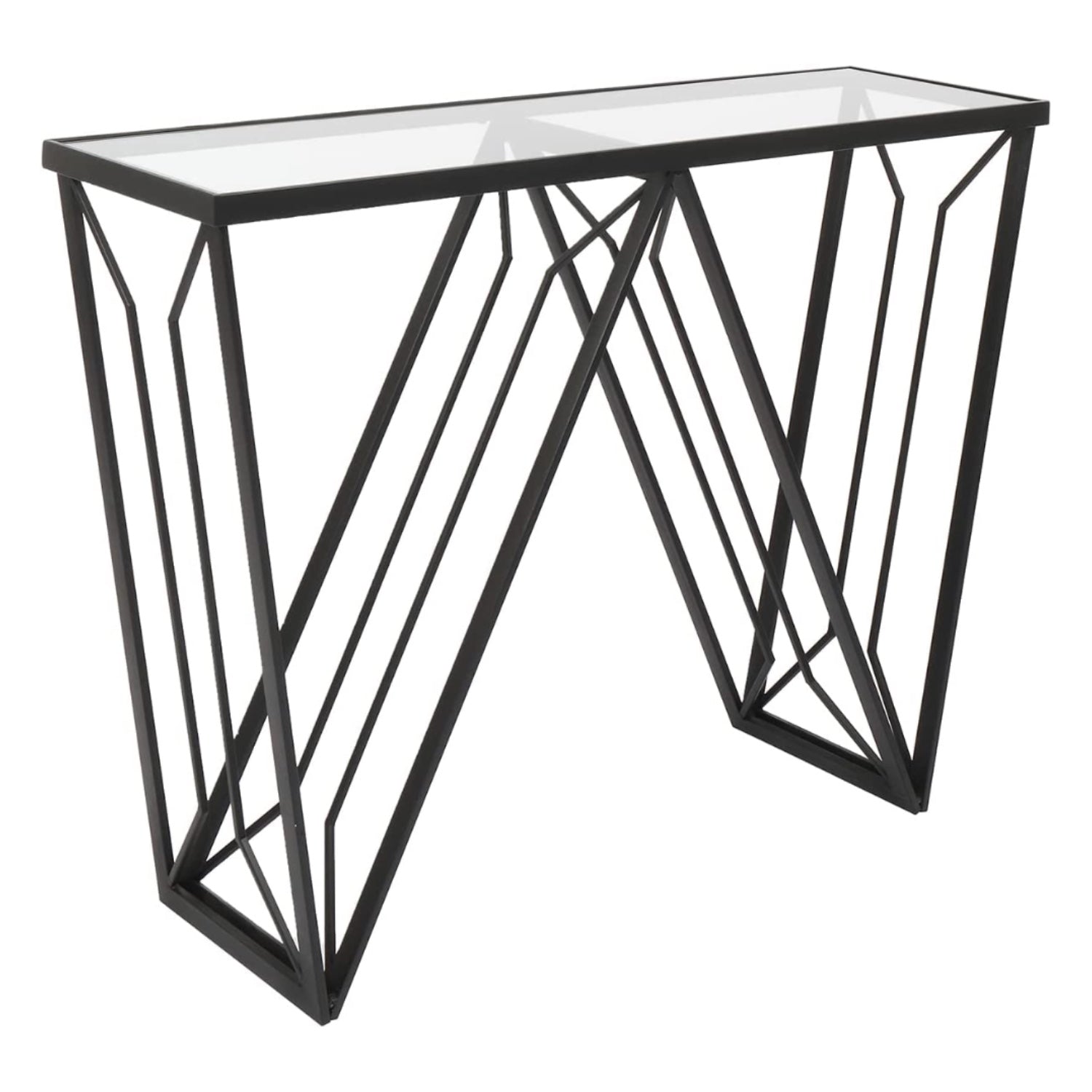 MacLuu Modern Narrow Console Table