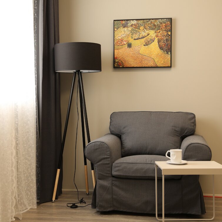 MacLuu 59 Inch Tripod Floor Lamp