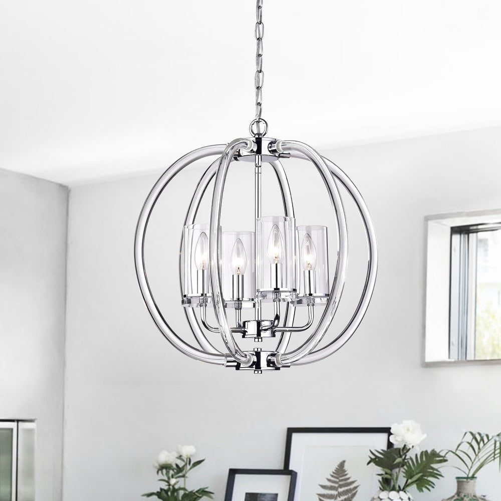 4-Light Foyer Pendant