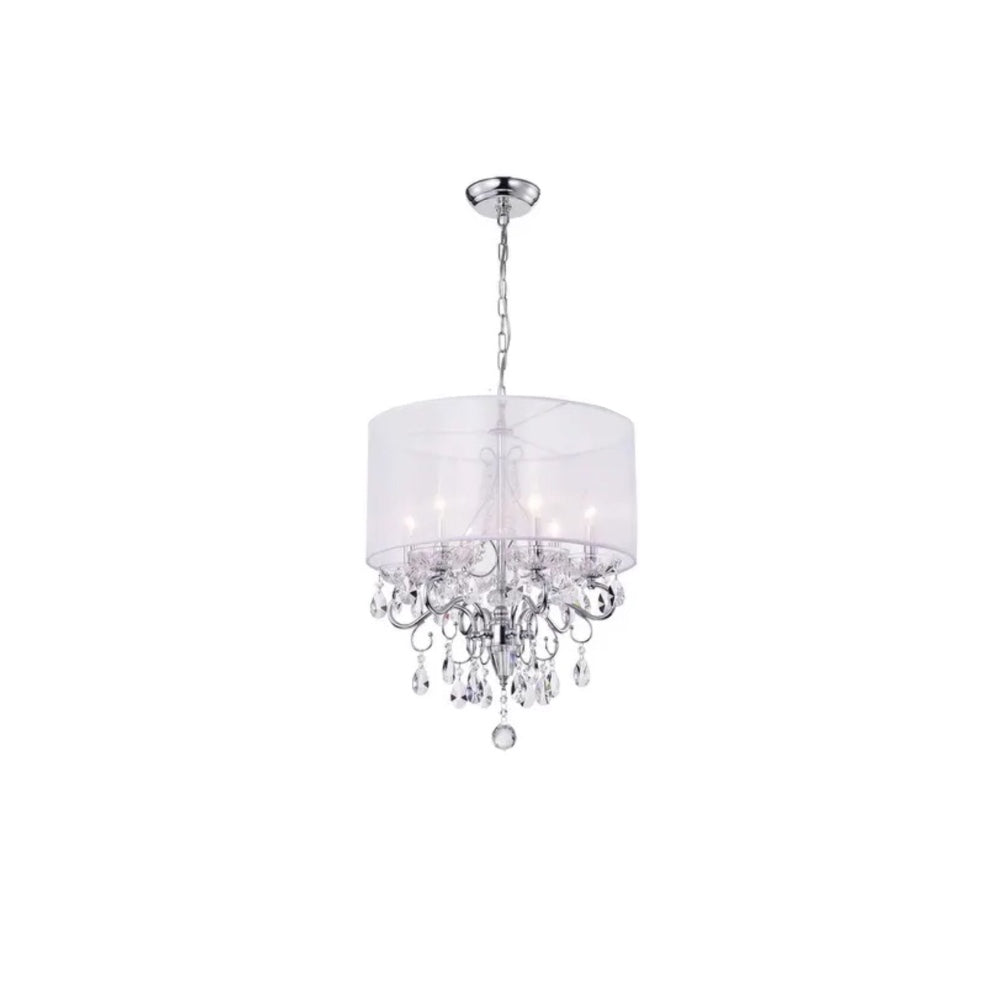 6-Light Candle Style Chandelier