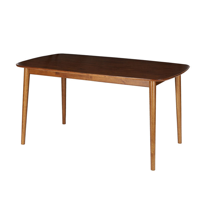 MacLuu 59 Inch Solid Wood Dining Table