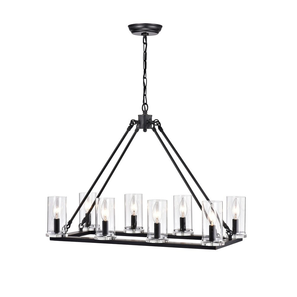 8-Light Kitchen Island Pendant