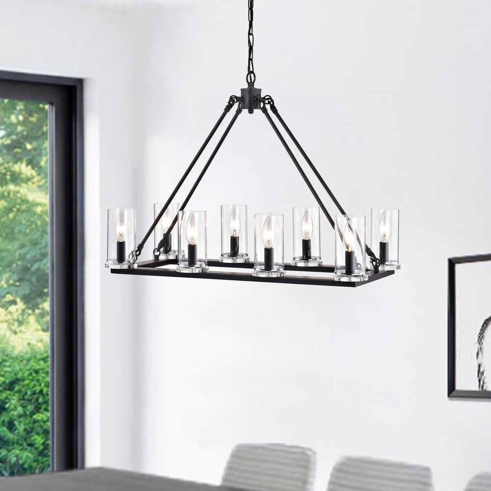 8-Light Kitchen Island Pendant