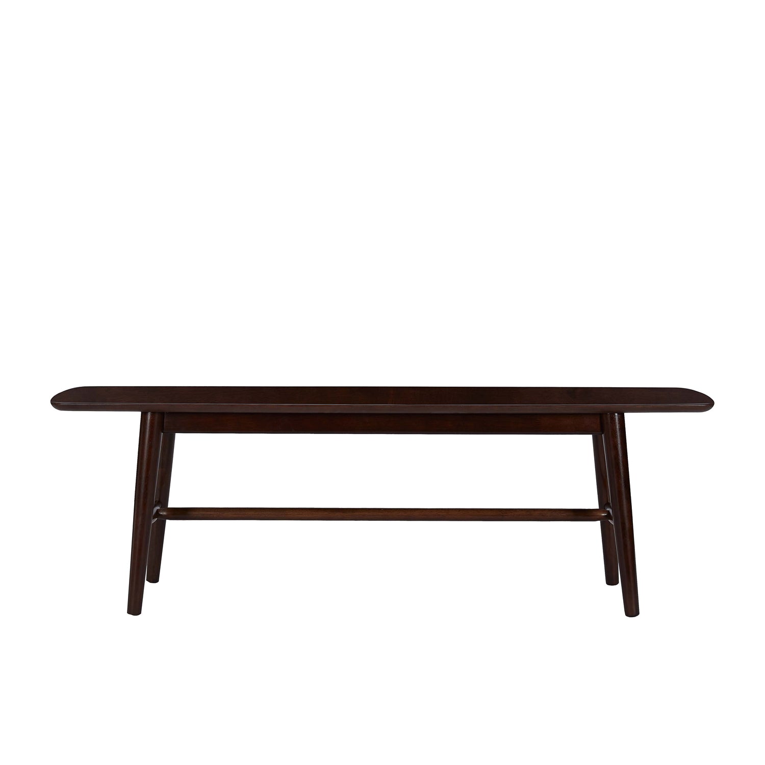 MacLuu Mid Century Modern Solid Wood Bench