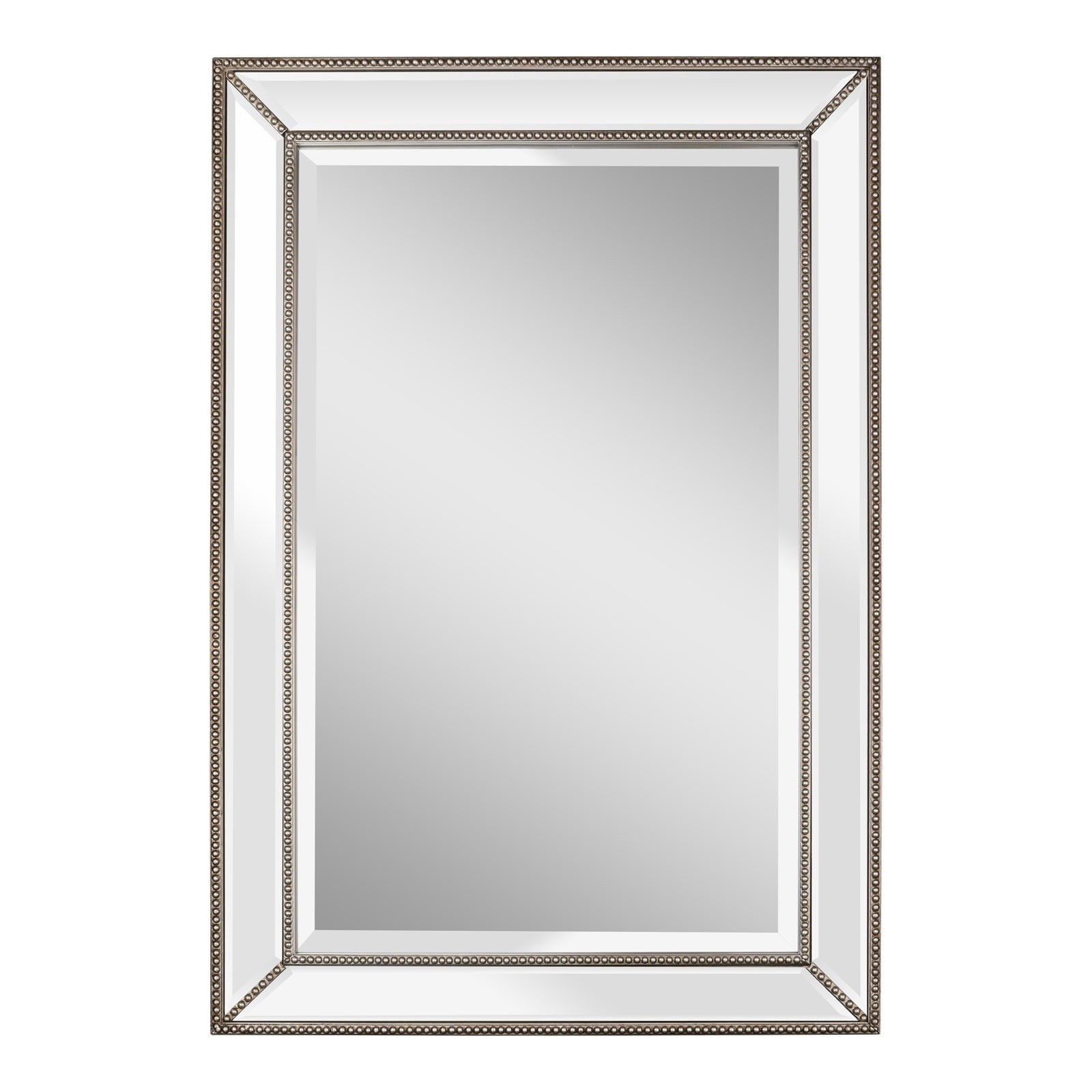 MacLuu 36 Inch Rectangular Ornament Mirror