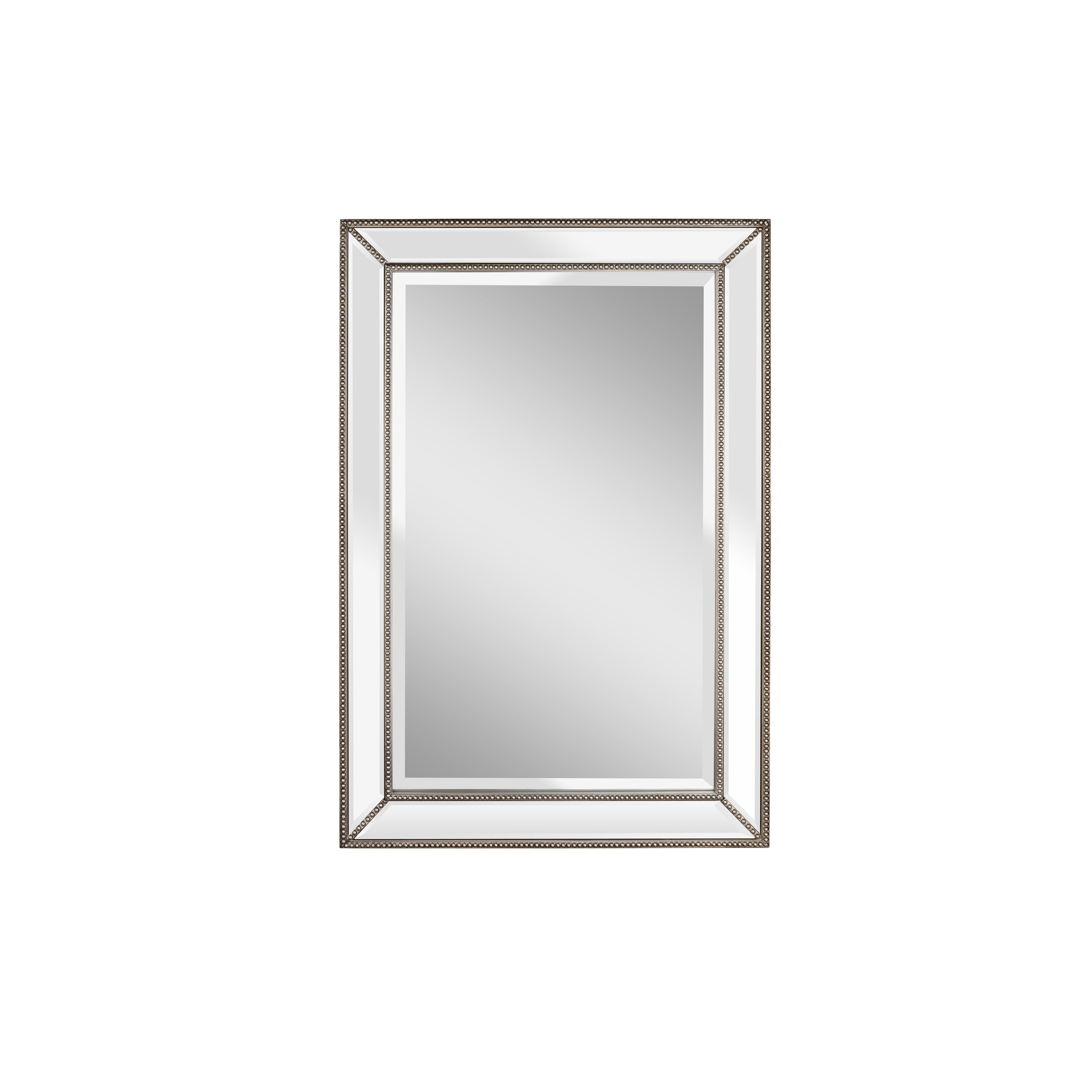 MacLuu 36 Inch Rectangular Ornament Mirror