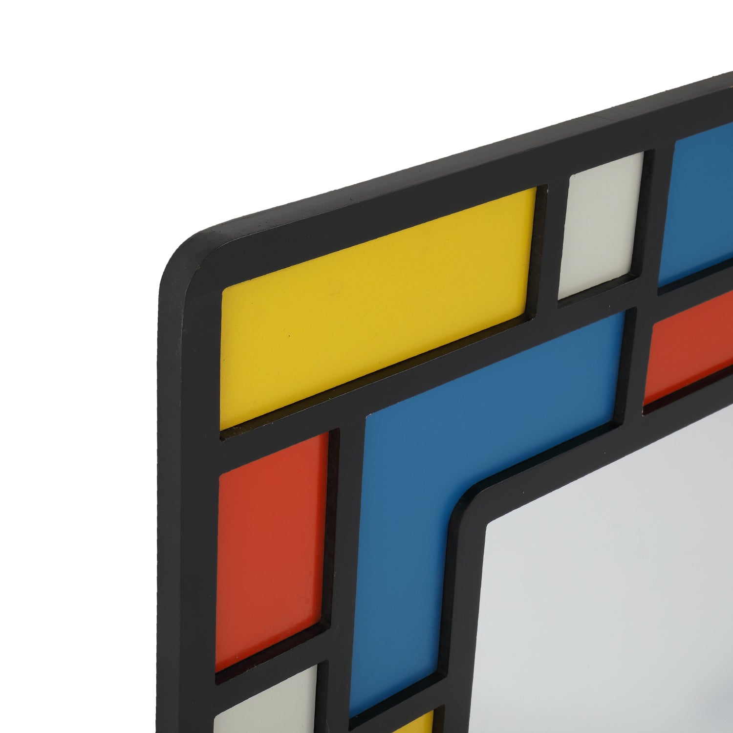 MacLuu Mondrian Abstract Wall Mirror