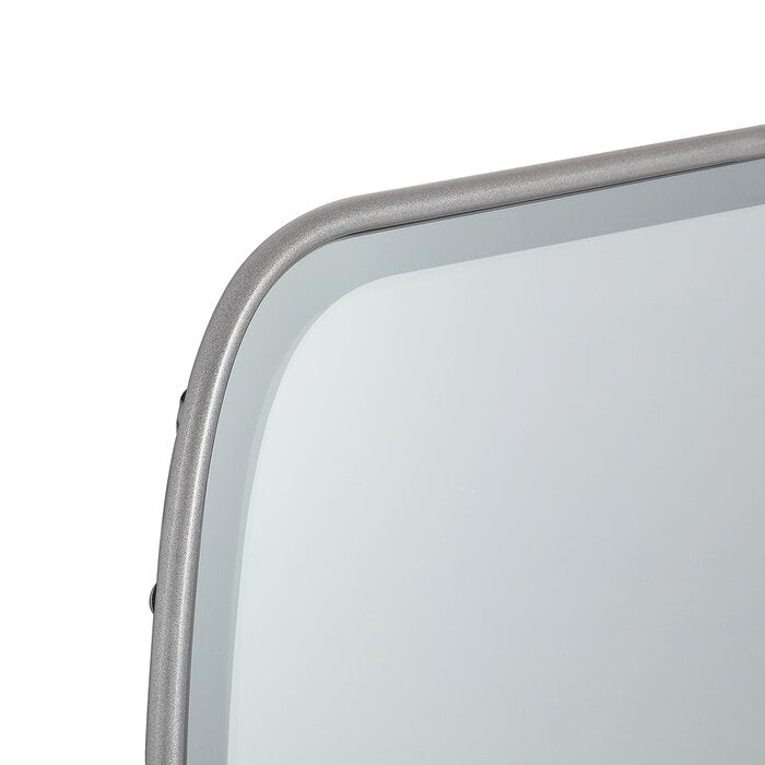 MacLuu 36 Inch Oval Angled Beveled Wall Mirror